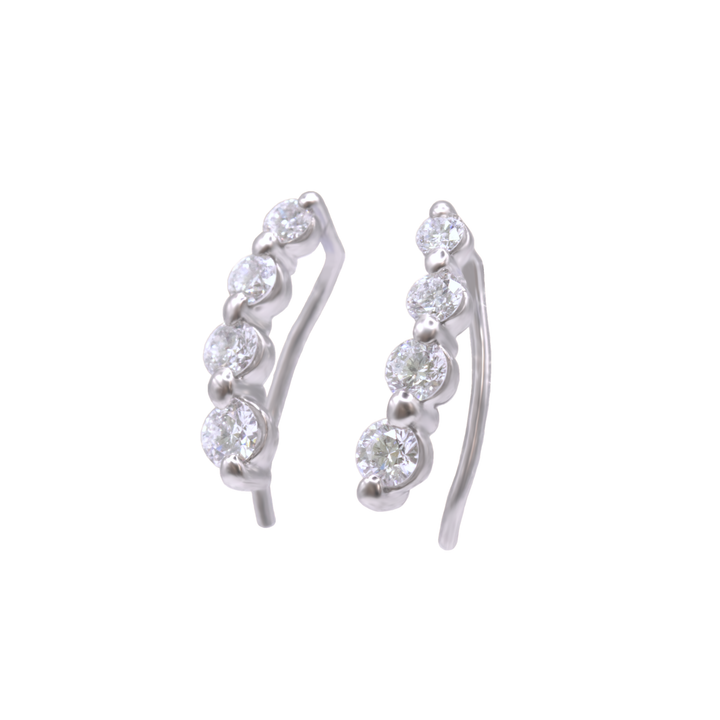 【DEW/デュー】ダイヤモンドK18/PTピアス・0.5ct