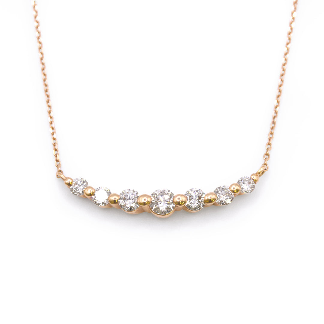 【DEW/デュー】ダイヤモンドK18/PTペンダント・0.5ct