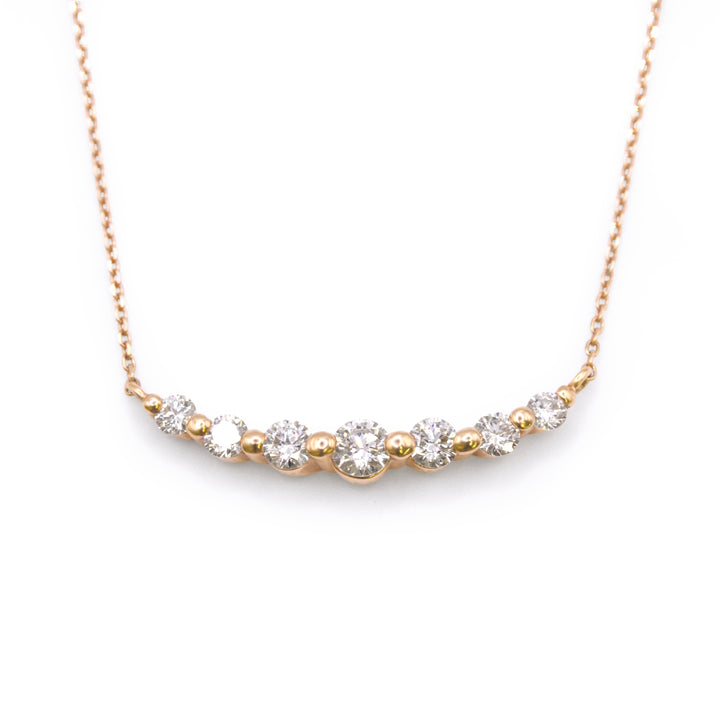 【DEW/デュー】ダイヤモンドK18/PTペンダント・0.5ct