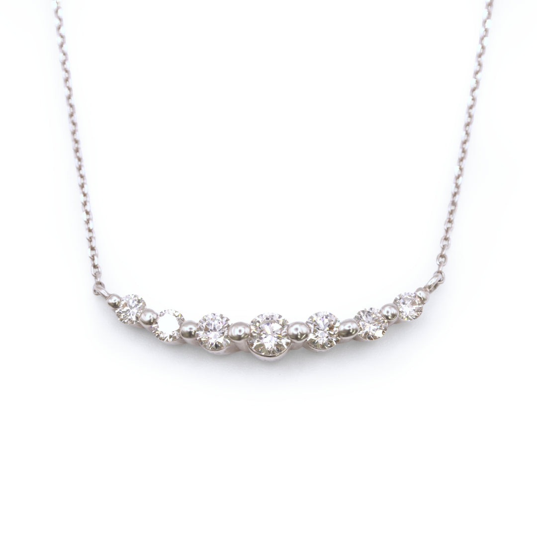 【DEW/デュー】ダイヤモンドK18/PTペンダント・0.5ct