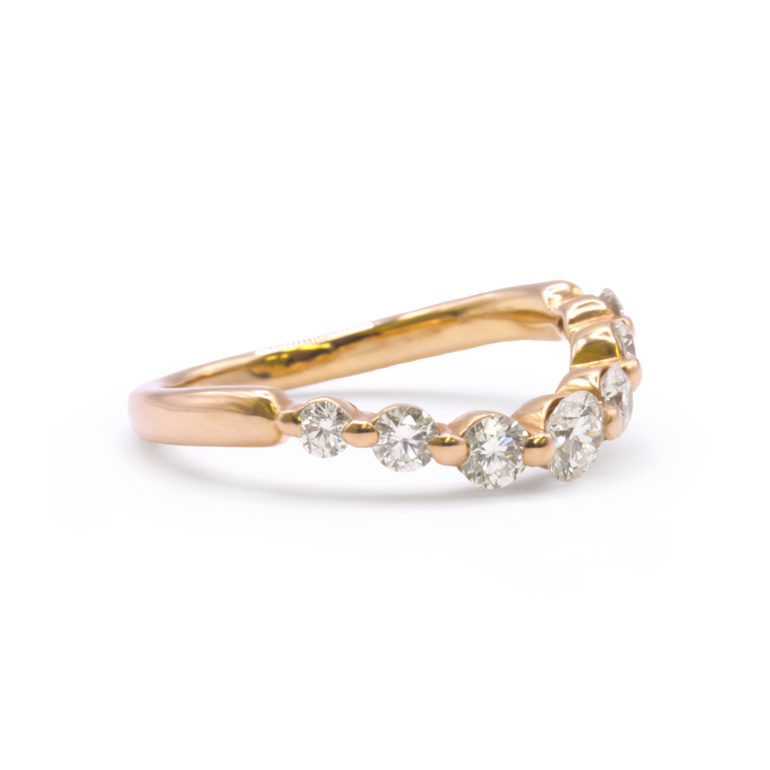 【DEW/デュー】ダイヤモンドK18/PTリング・0.5ct