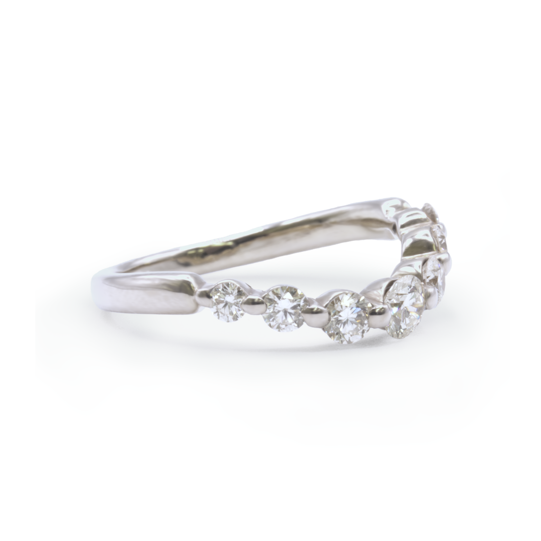 【DEW/デュー】ダイヤモンドK18/PTリング・0.5ct