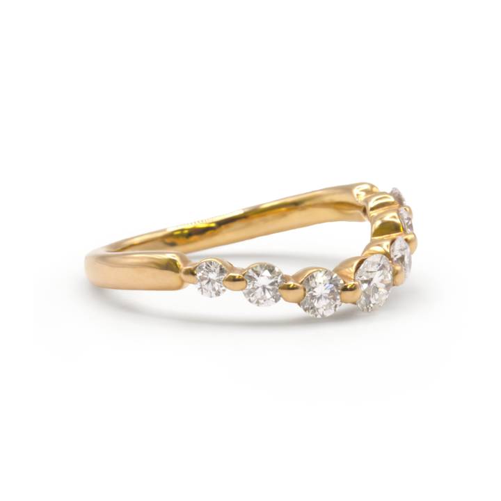 【DEW/デュー】ダイヤモンドK18/PTリング・0.5ct