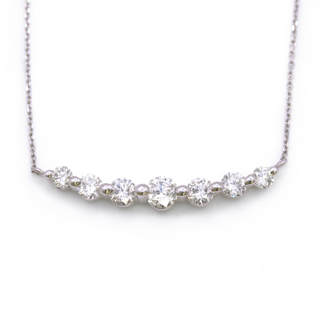 【DEW/デュー】ダイヤモンドK18/PTペンダント・1.0ct
